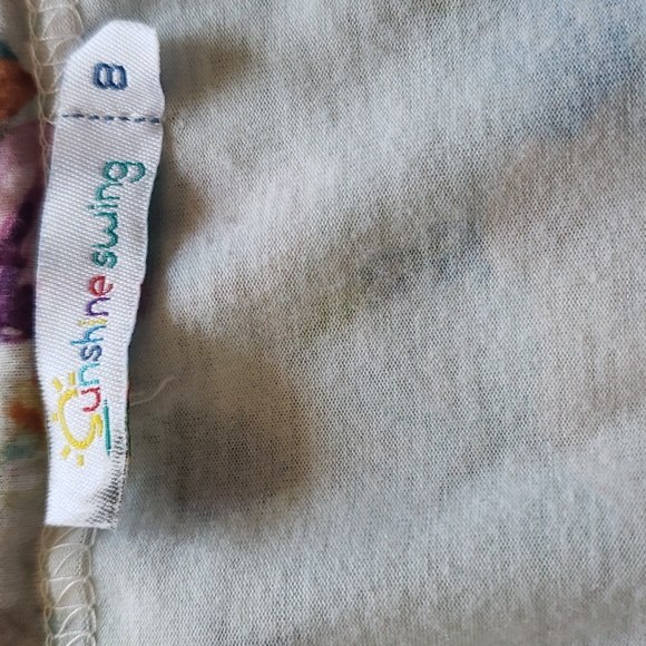 Size 8 Floral Sunshine Swing Summer Dress - Picture 4 of 6